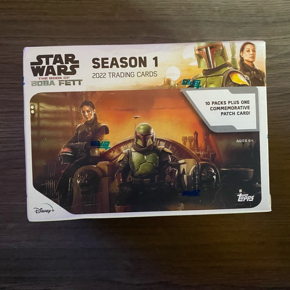 Topps Star Wars Boba Fett Yellow Trading Cards - Picture 1 of 4